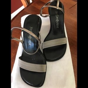 Fun YesSaintLaurant heels/sandals